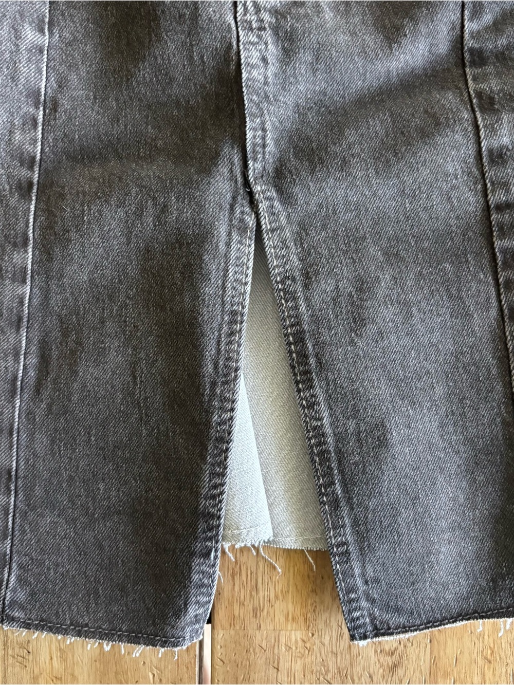 NWT ZARA Denim Tube Top - Picture 3 of 8